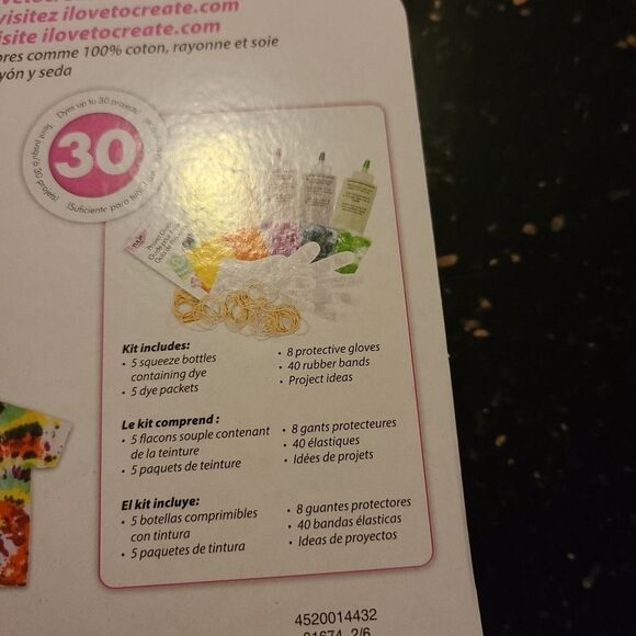 Tulip One step Tie Dye kit. - Picture 5 of 6